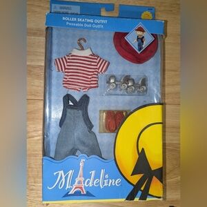 Learning Curve Toys Madeline Roller Skating Outfit, NIB, 2002, Vintage, Doll
